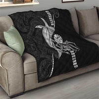 Kanaloa Aloha Hawaii Quilt Humpback Whale Octopus Tattoo Kakau Pattern LT14 - Polynesian Pride