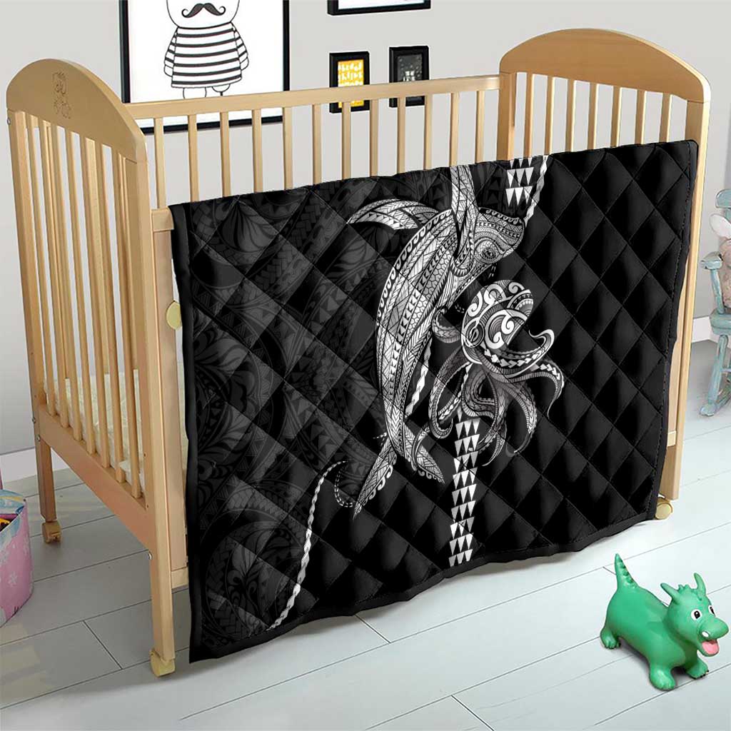 Kanaloa Aloha Hawaii Quilt Humpback Whale Octopus Tattoo Kakau Pattern LT14 - Polynesian Pride