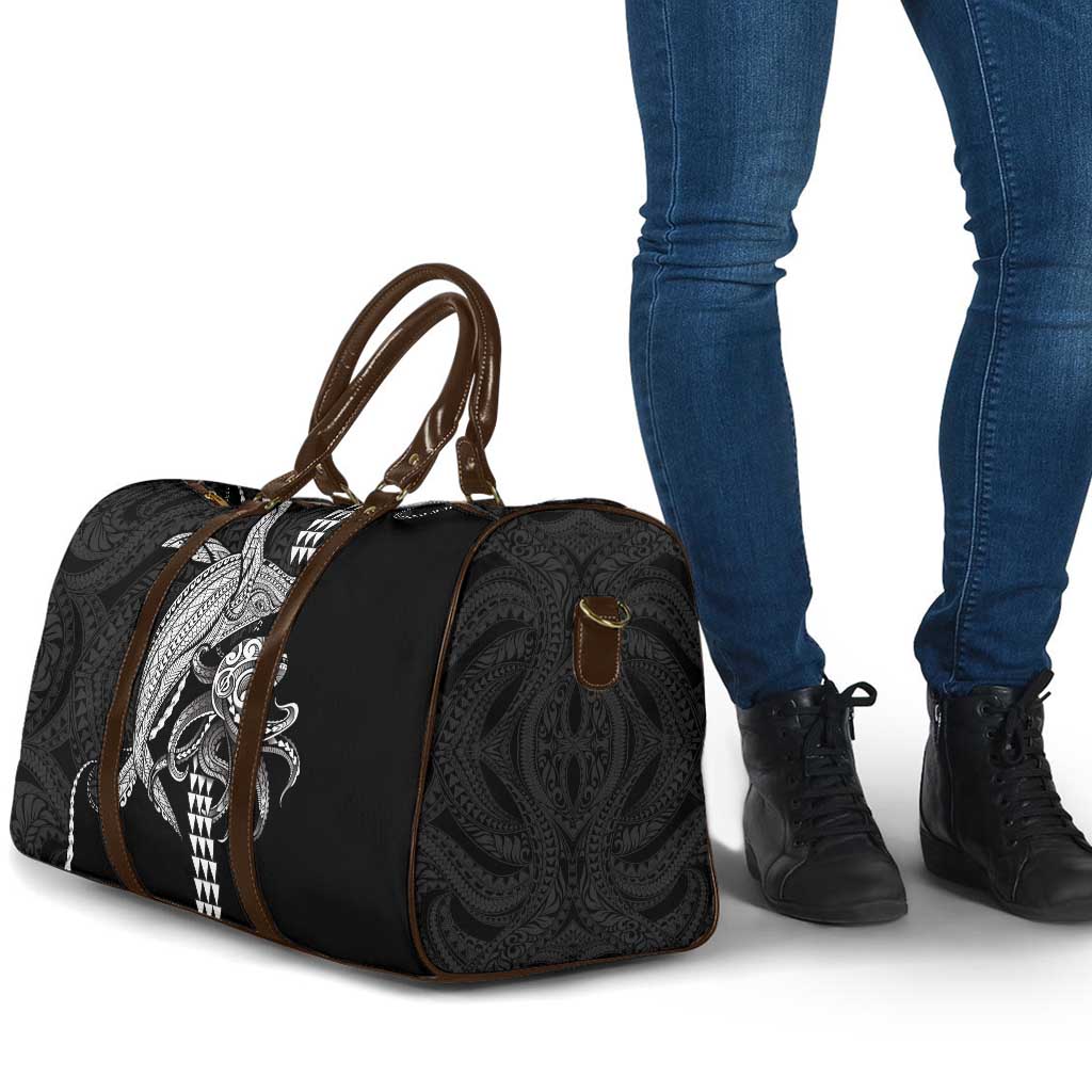 Kanaloa Aloha Hawaii Travel Bag Humpback Whale Octopus Tattoo Kakau Pattern