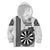 Personalised Fiji Darts Kid Hoodie Fijian Tapa Pattern - White