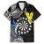 Personalised Cook Islands Darts Family Matching Puletasi and Hawaiian Shirt Kuki Airani Tribal Pattern