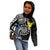 Personalised Cook Islands Darts Kid Hoodie Kuki Airani Tribal Pattern