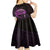 Aloha Hawaii Darts Kid Short Sleeve Dress Dart Board With Polynesian Shark - Purple