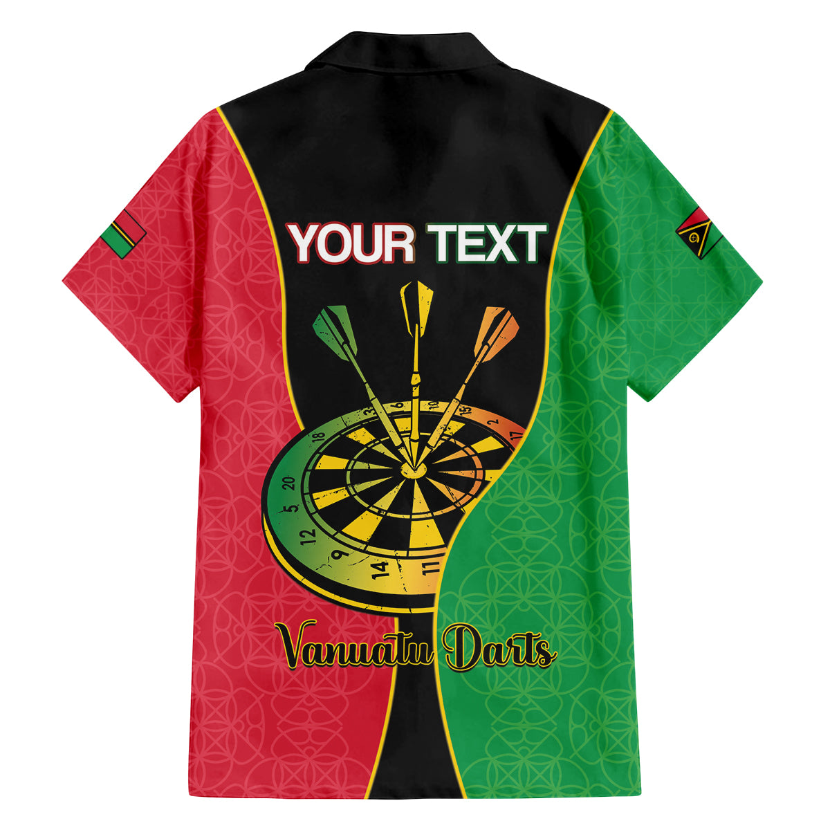 Personalised Vanuatu Darts Family Matching Tank Maxi Dress and Hawaiian Shirt Happiness Is A Tight Threesome Sand Drawing Art