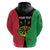 Personalised Vanuatu Darts Hoodie Happiness Is A Tight Threesome Sand Drawing Art