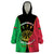 Personalised Vanuatu Darts Wearable Blanket Hoodie Happiness Is A Tight Threesome Sand Drawing Art