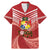 Tonga Darts Family Matching Mermaid Dress and Hawaiian Shirt Tongan Ngatu Pattern