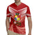 Tonga Darts Rugby Jersey Tongan Ngatu Pattern