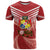 Tonga Darts T Shirt Tongan Ngatu Pattern