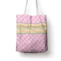 Light Pink Palaka Hawaii Leis Elegant Vibes Tote Bag LT14 - Polynesian Pride