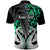 Custom New Zealand Polo Shirt Te Manaia Mangopare Maori and Fern Green Style LT14 - Polynesian Pride