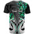 Custom New Zealand T Shirt Te Manaia Mangopare Maori And Fern Green Style LT14 - Polynesian Pride