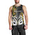 Personalised New Zealand Men Tank Top Te Manaia Mangopare Maori And Fern Gold Style LT14 - Polynesian Pride