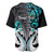 Personalised New Zealand Baseball Jersey Te Manaia Mangopare Maori And Fern Turquoise Style LT14 - Polynesian Pride