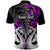 Custom New Zealand Polo Shirt Te Manaia Mangopare Maori and Fern Purple Style LT14 - Polynesian Pride