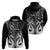 Custom New Zealand Hoodie Te Manaia Mangopare Maori and Fern Black Style LT14 - Polynesian Pride