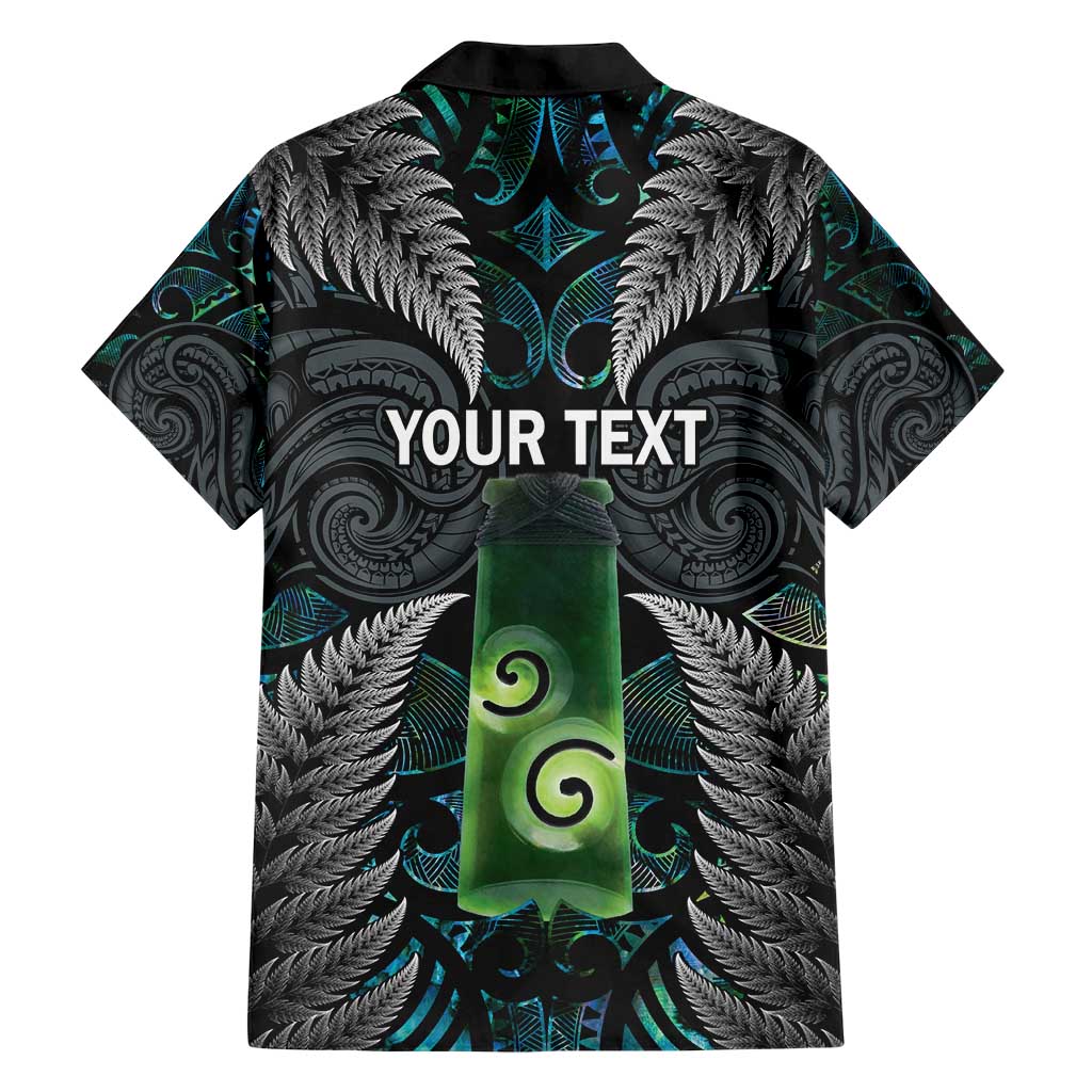 Personalised New Zealand Toki Hawaiian Shirt Silver Fern Mix Aotearoa Maori Pattern LT14 - Polynesian Pride