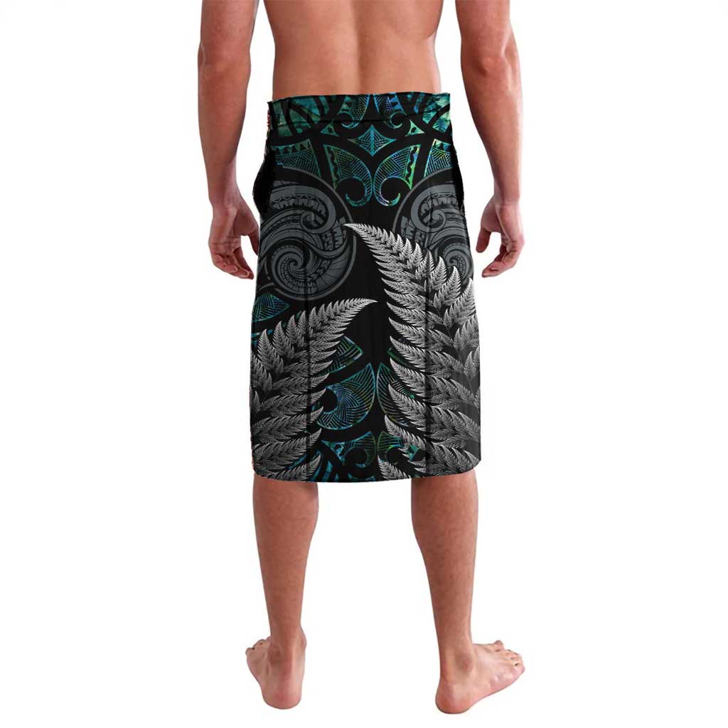 Personalised New Zealand Toki Lavalava Silver Fern Mix Aotearoa Maori Pattern LT14 - Polynesian Pride