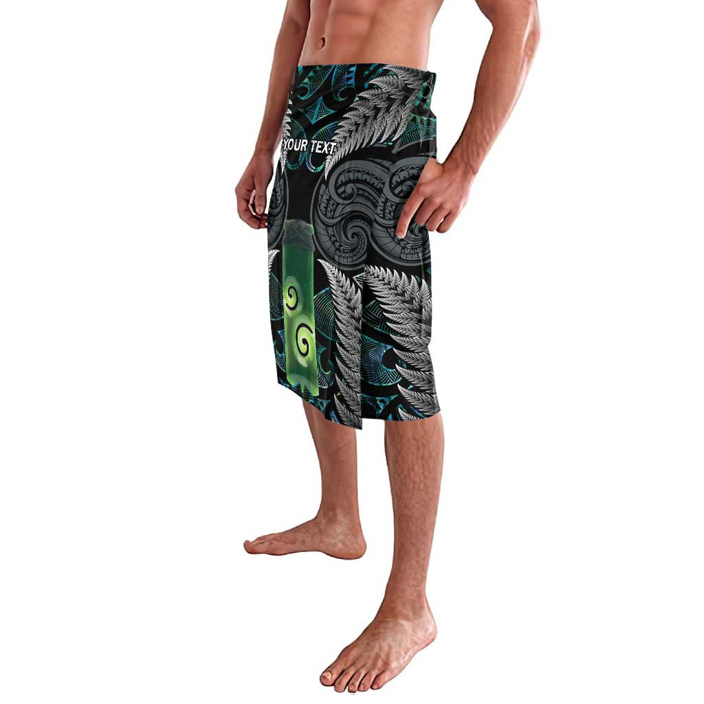 Personalised New Zealand Toki Lavalava Silver Fern Mix Aotearoa Maori Pattern LT14 - Polynesian Pride