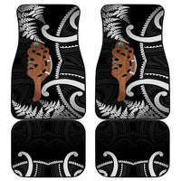 New Zealand Maripi Car Mats Silver Fern Mix Aotearoa Maori Pattern LT14 - Polynesian Pride