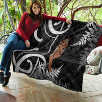 New Zealand Maripi Quilt Silver Fern Mix Aotearoa Maori Pattern