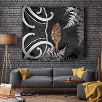 New Zealand Maripi Tapestry Silver Fern Mix Aotearoa Maori Pattern