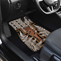 New Zealand Car Mats Maori Maripi Knife With Poutama Art LT14 - Polynesian Pride