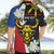 Personalised Philippines Carabao Hawaiian Shirt Filipino Sun Mix Sampaguita Flower