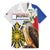 Personalised Philippines Eagle Family Matching Puletasi and Hawaiian Shirt Filipino Sun Mix Sampaguita Flower