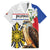 Personalised Philippines Eagle Family Matching Tank Maxi Dress and Hawaiian Shirt Filipino Sun Mix Sampaguita Flower