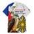 Personalised Philippines Eagle Hawaiian Shirt Filipino Sun Mix Sampaguita Flower