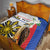 Personalised Philippines Eagle Quilt Filipino Sun Mix Sampaguita Flower