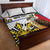 Personalised Philippines Eagle Quilt Bed Set Filipino Sun Mix Sampaguita Flower