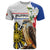 Personalised Philippines Eagle T Shirt Filipino Sun Mix Sampaguita Flower