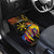 Philippines Sarimanok Car Mats Papanok Legendary Bird Okir Polynesian Pattern