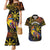 Philippines Sarimanok Couples Matching Mermaid Dress and Hawaiian Shirt Papanok Legendary Bird Okir Polynesian Pattern