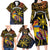 Philippines Sarimanok Family Matching Long Sleeve Bodycon Dress and Hawaiian Shirt Papanok Legendary Bird Okir Polynesian Pattern