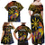 Philippines Sarimanok Family Matching Off Shoulder Maxi Dress and Hawaiian Shirt Papanok Legendary Bird Okir Polynesian Pattern