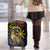 Philippines Sarimanok Luggage Cover Papanok Legendary Bird Okir Polynesian Pattern