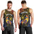 Philippines Sarimanok Men Tank Top Papanok Legendary Bird Okir Polynesian Pattern