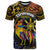 Philippines Sarimanok T Shirt Papanok Legendary Bird Okir Polynesian Pattern