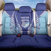 Northland 2026 Rugby Custom Back Car Seat Cover NZ Maori Silver Fern