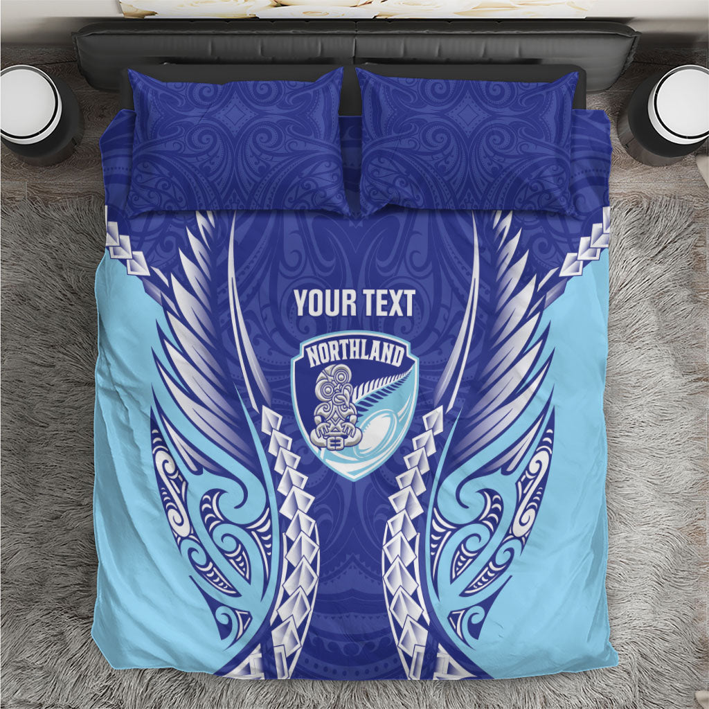 Northland 2026 Rugby Custom Bedding Set NZ Maori Silver Fern