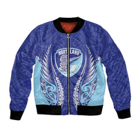 Northland 2026 Rugby Custom Bomber Jacket NZ Maori Silver Fern