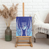 Northland 2026 Rugby Custom Canvas Wall Art NZ Maori Silver Fern