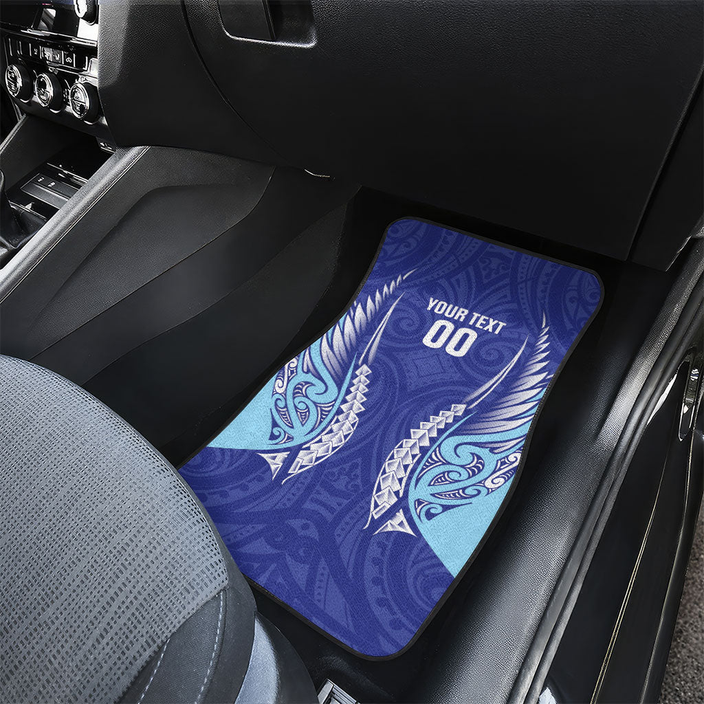 Northland 2026 Rugby Custom Car Mats NZ Maori Silver Fern