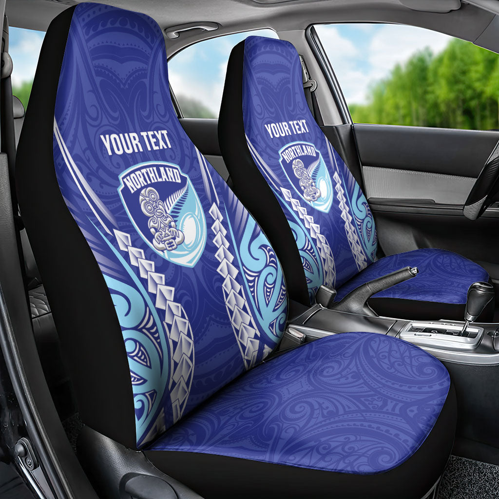 Northland 2026 Rugby Custom Car Seat Cover NZ Maori Silver Fern