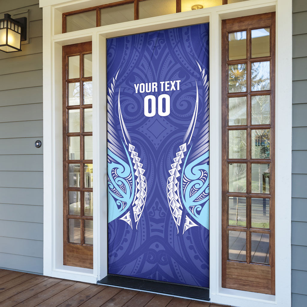 Northland 2026 Rugby Custom Door Cover NZ Maori Silver Fern