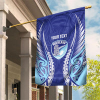Northland 2026 Rugby Custom Garden Flag NZ Maori Silver Fern