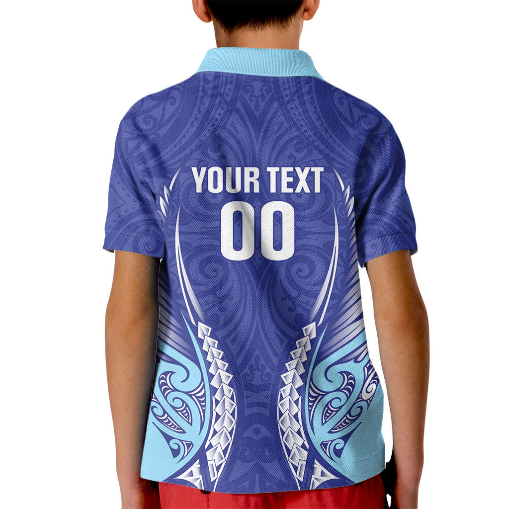 Northland 2026 Rugby Custom Kid Polo Shirt NZ Maori Silver Fern